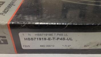 FAG HSS71919-E-T-P4S Bearing